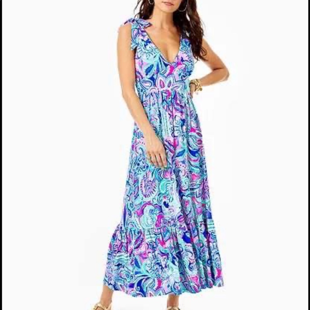 NTW Lilly Pulitzer Maxine MIDI Dress